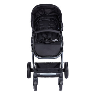 black baby pram stroller