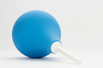 Blue enema ot syringe bulb