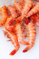 寿司ネタの海老調理