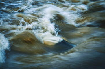 wild river rapids after the rain
