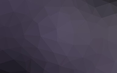 Dark Purple vector blurry triangle pattern.