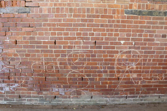 Brick Central Park graffiti NYC Manhattan Art