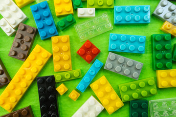 ブロック背景素材