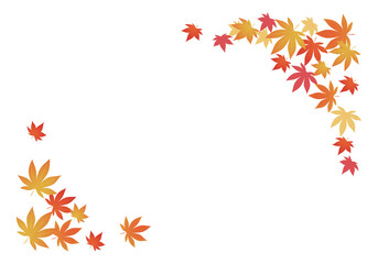 紅葉のフレーム