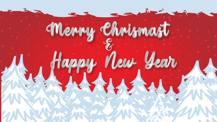 Merry christmas background concept Vector
