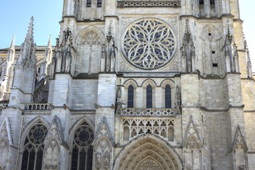 Bordeaux Cathedral (Cathedrale Saint-Andre de Bordeaux, from 1096) - Roman Catholic church...