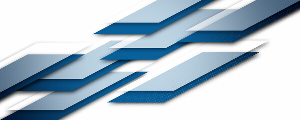 Abstract background with blue squares
