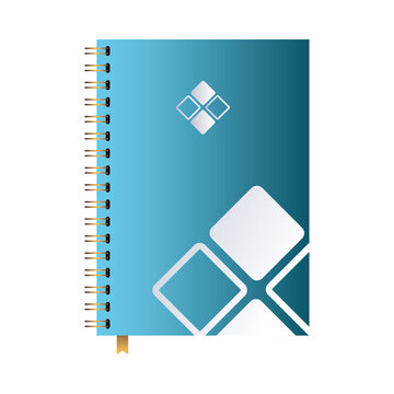 Notebook With Desing Brand Logo