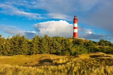 Leuchtturm in Wittdün auf der Insel Amrum