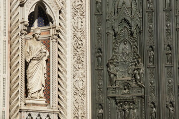 detail of the Duomo of Florence