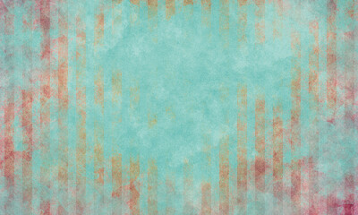 grunge  vintage ancient shabby striped background. Vintage postcard, backdrop for banner. red and green