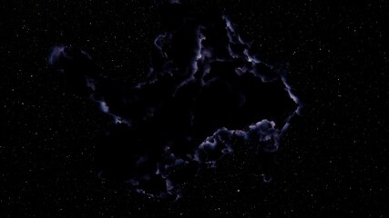 Obraz premium Deep space beauty, nebula and stars in deep space, glowing mysterious universe 3D Render