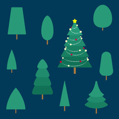 クリスマスツリーセット