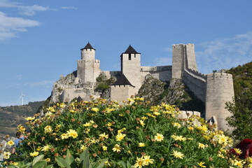 castle in the spring