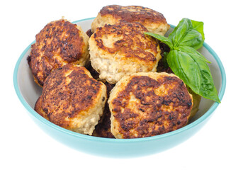 Homemade cutlets from minced meat