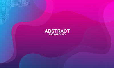 Colorful geometric background. Liquid color background design. Fluid shapes composition. Eps10 vector