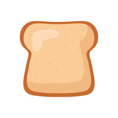 bread icon of bakery design, food shop breakfast theme Vector illustration