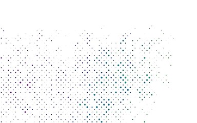 Light Multicolor, Rainbow vector template with circles.