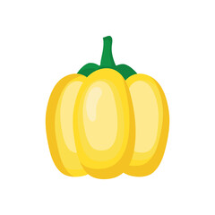 pumpkin fruit icon design, healthy organic food theme Vector illustration