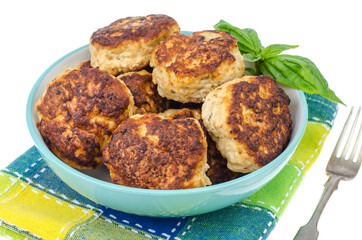 Homemade cutlets from minced meat