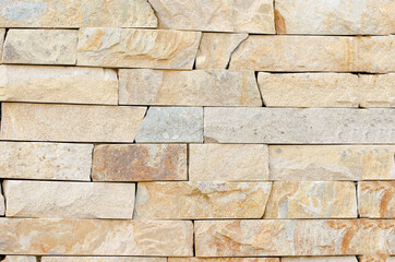 Stone wall at home texture background natural color