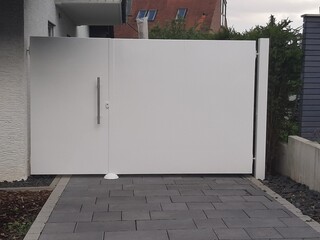 modern and decorative garage door