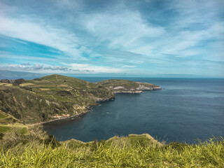 view of the coast of the atlantic ocean