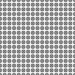 Abstract Cross Pattern Dots Logo generative computational art illustration