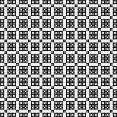 Fototapeta premium Abstract Cross Pattern Dots Logo generative computational art illustration