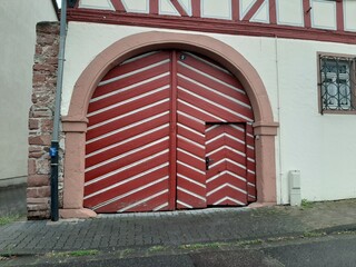 modern and decorative garage door
