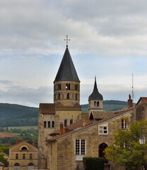 Fototapeta na wymiar Abbaye de Cluny (Saône-et-Loire)