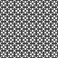 Abstract Cross Pattern Dots Logo generative computational art illustration