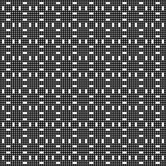 Abstract Cross Pattern Dots Logo generative computational art illustration