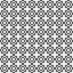 Abstract Cross Pattern Dots Logo generative computational art illustration