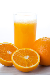 オレンジと,オレンジジュース
