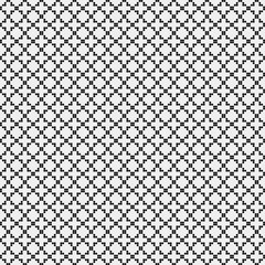 Abstract Cross Pattern Dots Logo generative computational art illustration