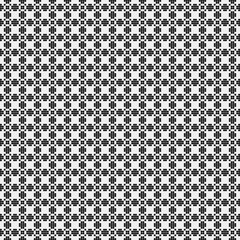 Abstract Cross Pattern Dots Logo generative computational art illustration