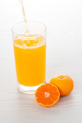 みかんとみかんジュース