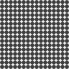 Abstract Cross Pattern Dots Logo generative computational art illustration