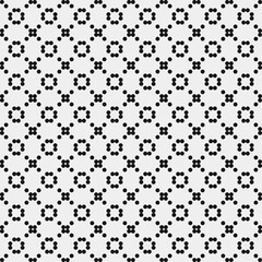 Abstract Cross Pattern Dots Logo generative computational art illustration