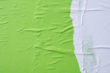 grunge ripped torn crumpled and creased paper poster texture background