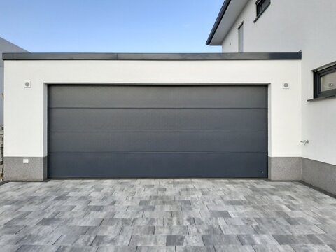 modern and decorative garage door