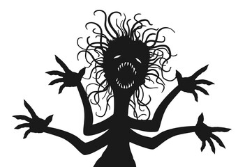 Creative design of dark monster © RATOCA