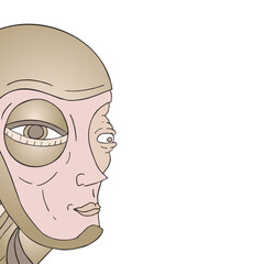 Creative design of imaginative mutant robot