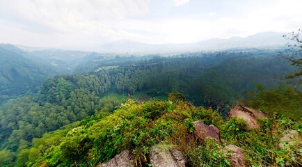 Fototapeta premium morning in the mountains
