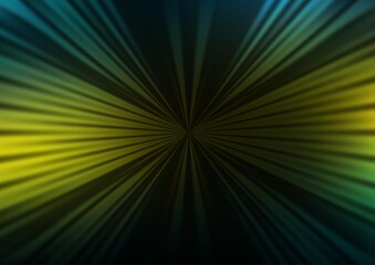 Dark Green, Yellow vector background with straight lines.