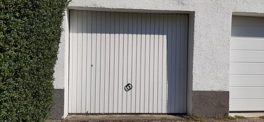 modern and decorative garage door