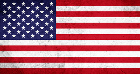 Naklejka premium US election of November 3, 2020 - election of president of the united states of america - illustration on textured background - vote cast in large with american flag