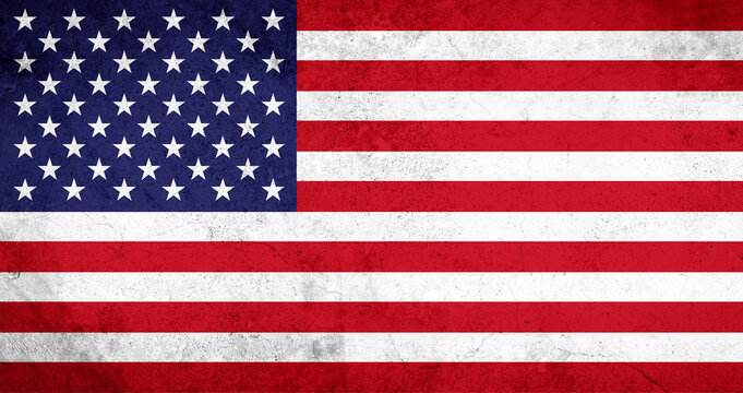 US election of November 3, 2020 - election of president of the united states of america - illustration on textured background - vote cast in large with american flag