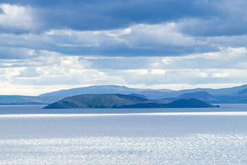 Leirvogsvatn lake on the road to Pingvellir, Iceland